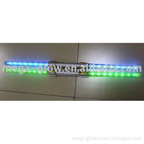 LED toy magic sword with double head